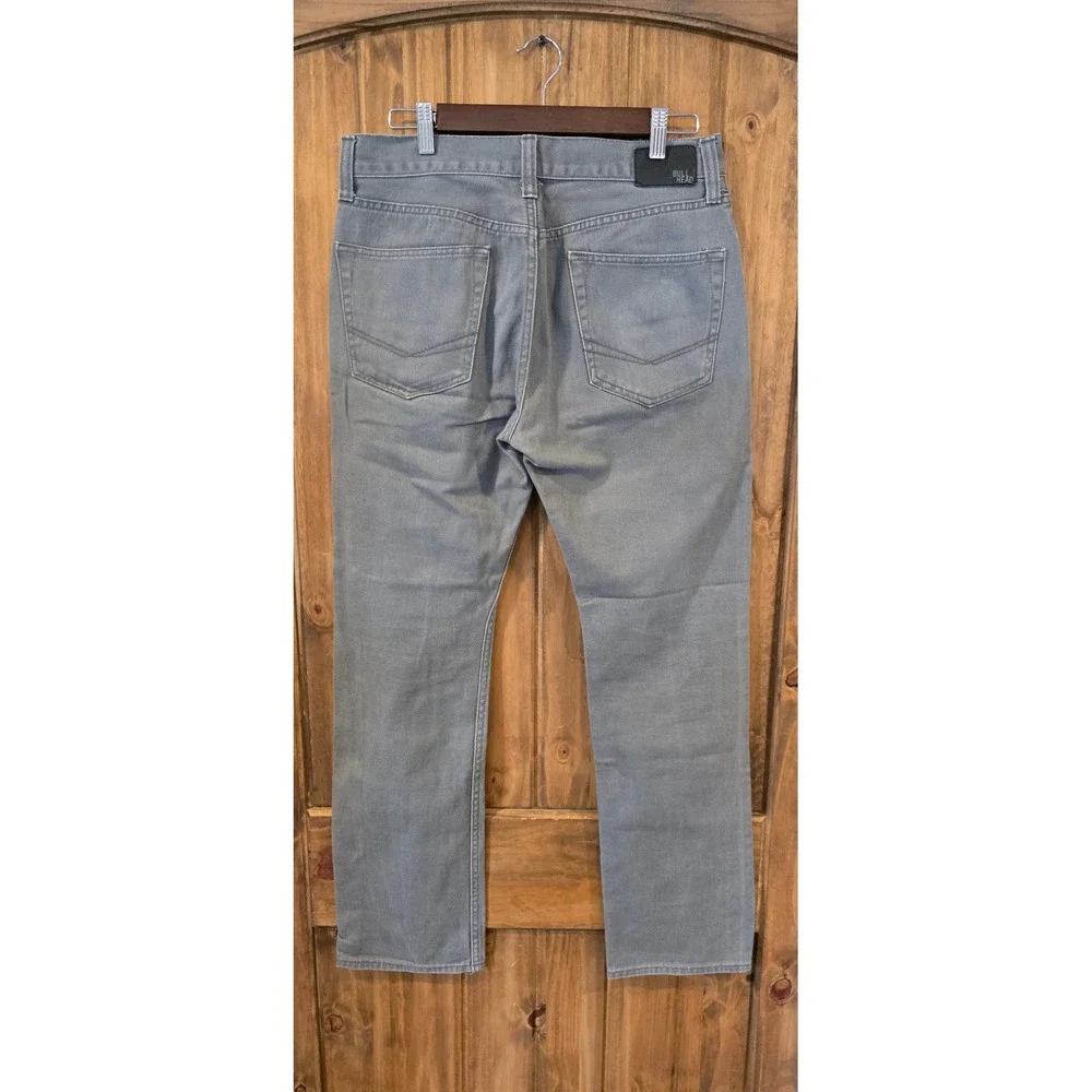 Bullhead Gravels‎ Jeans Mens 31x32 Grey Excellent Straight Leg 100% Cotton Denim
